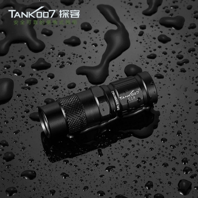 tank007探客便攜防狼超亮迷你照玉手電戶外徒步露營E18小手電筒