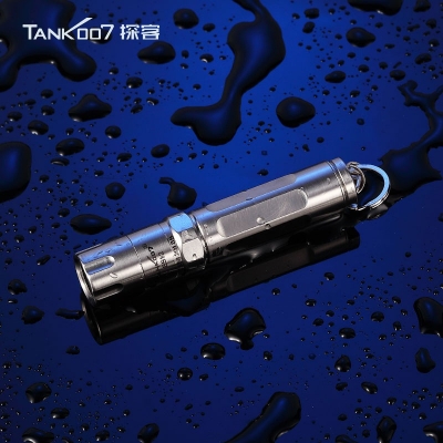 不銹鋼手工打磨迷你7號電池超亮進口led小手電筒ES12 tank007