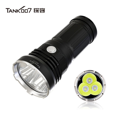 TANK007探客KC11強光戶外搜索手電 大功率LED強光手電筒 多功能充電手電筒